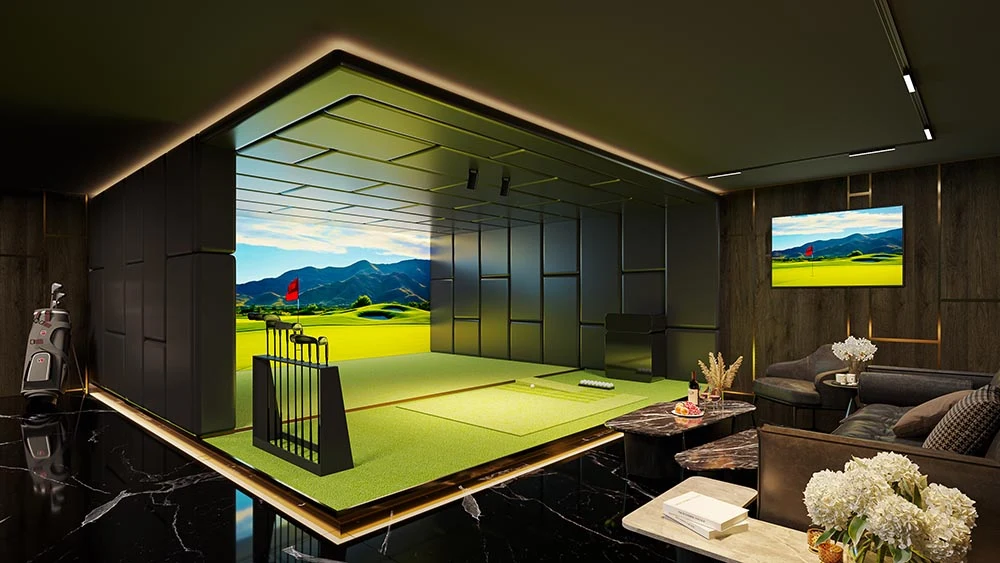 Phối cảnh phòng golf 3D The Privé
