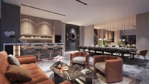 Phối cảnh phòng tiệc Tuscany The Privé